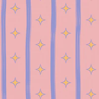 Pastel Starbursts and Stripes tapeet