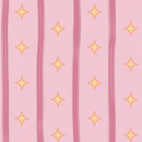 Pink Stripes and Starbursts tapeet