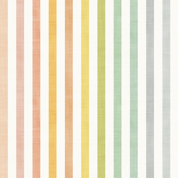 Earth Tone Stripes Muted Rainbow