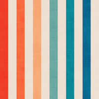 80s Retro Rainbow Stripes wallpaper