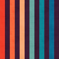 80s Bold Rainbow Stripes Dark Background wallpaper