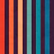 80s Bold Rainbow Stripes Dark Background