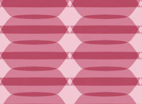 Retro Oval Stripes Raspberry Pink tapety