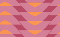 Pink Mid Century Chevron Waves wallpaper