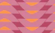 Pink Mid Century Chevron Waves