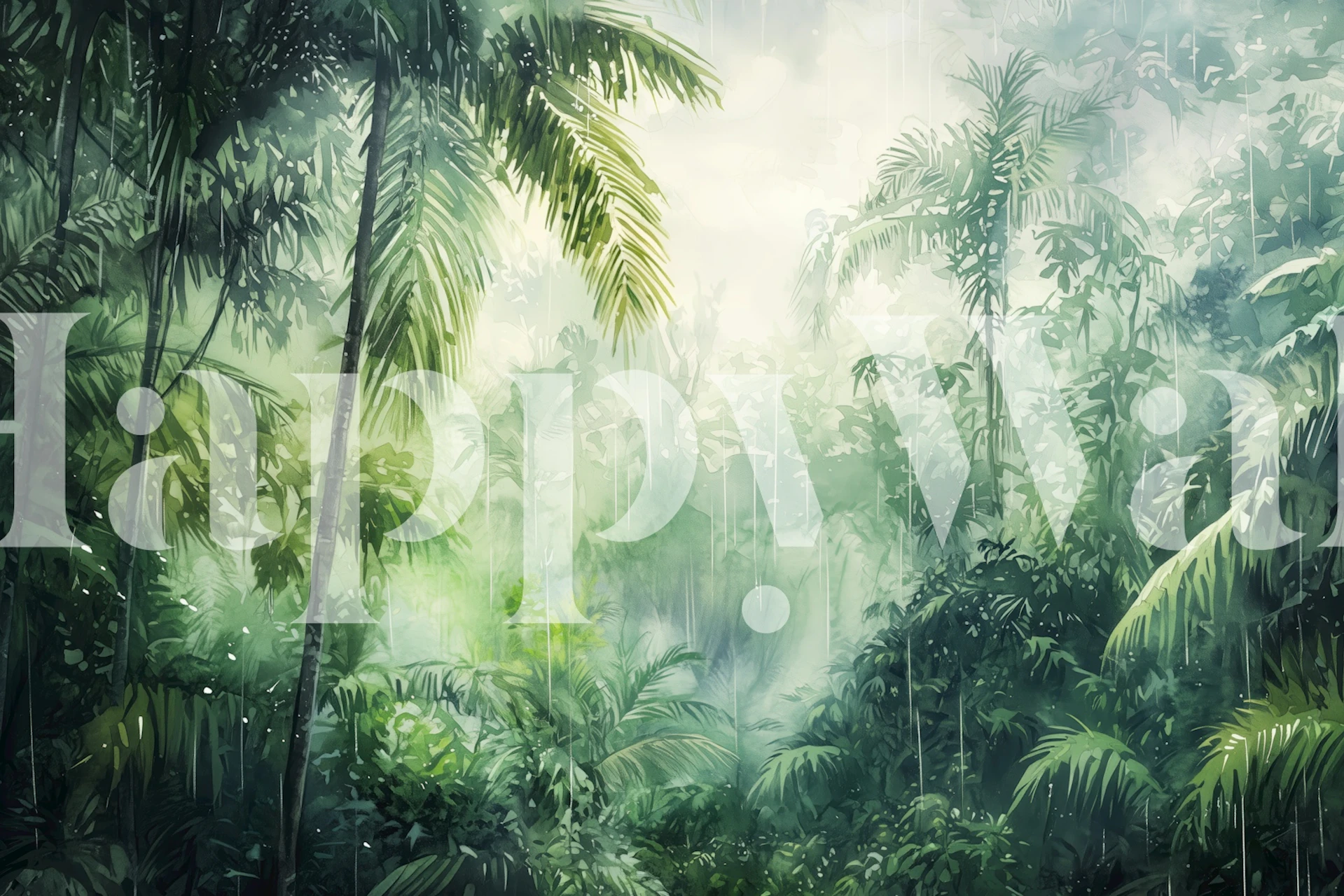 Tropical Jungle Rain Mist tapeet
