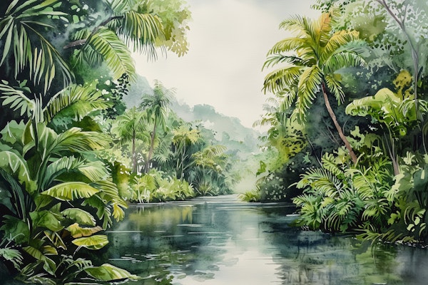 Rainforest Lagoon Calm