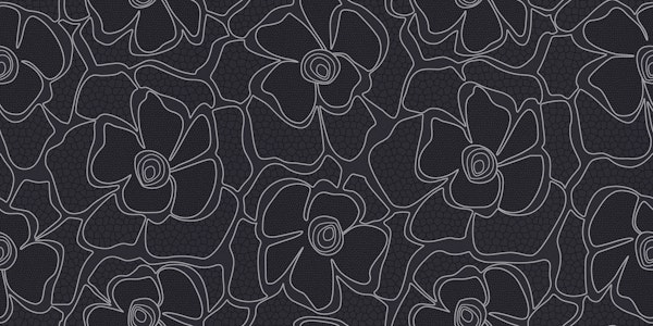 Midnight Blossom Pattern