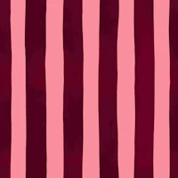 Hand Painted Vertical Stripe Burgundy tapetit