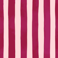 Hand Painted Vertical Stripe Magenta tapetit