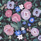 Moody Midnight Florals