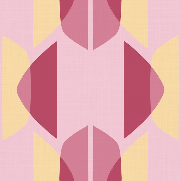 Pink Retro Colour Blocks