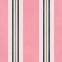 Grandmillennial ticking stripes preppy small wallpaper