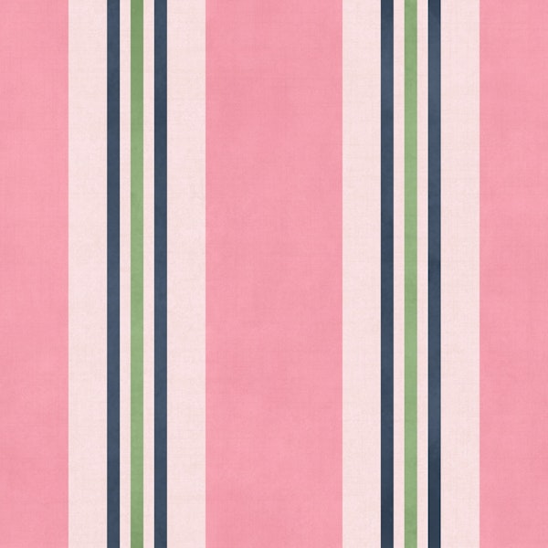 Grandmillennial ticking stripes preppy small