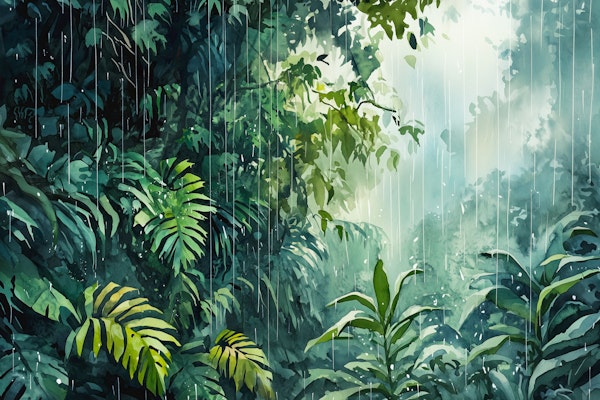 Misty Jungle Rain