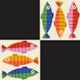 Tropical Fish Plaid Coastal