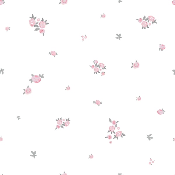 Mini Rose Sprigs Minimal