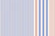 Summer cabana stripes - pastel blue & pink