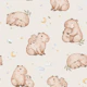 Dreamy Capybara - cream