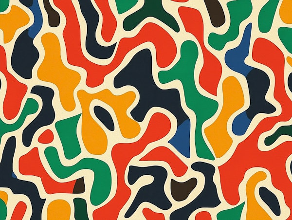 Mid Century Organic Shapes