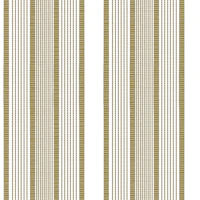 Mid Century Olive Handloom Ticking Stripe behang