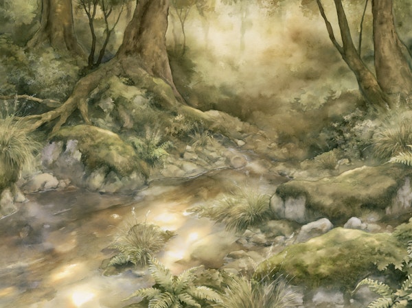 Enchanted Woodland Creek