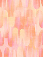 Mid Mod Boho Summer Ombre Pebbles carta da parati