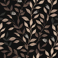 WildFlower - Dark Chocolate papiers peint
