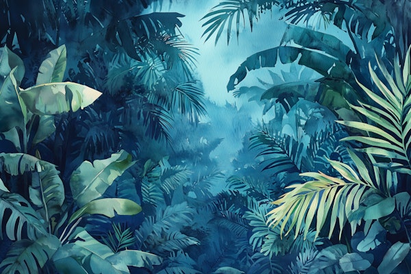 Midnight Tropical Jungle