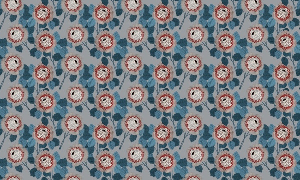 Bold Vintage flowers IV