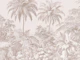 Muted Tropical Foliage Landscape