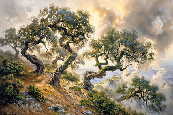 Misty Mountain Oak Grove