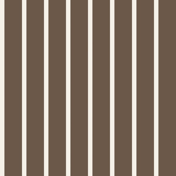 Neutral Chocolate Stripe Clean Lines