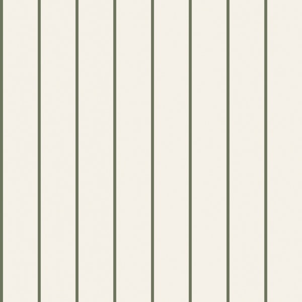 Neutral Cream And Deep Sage Lines