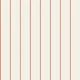 Terracotta Pinstripe Cream