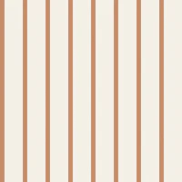 Boho Clay and Cream Stripes tapeet