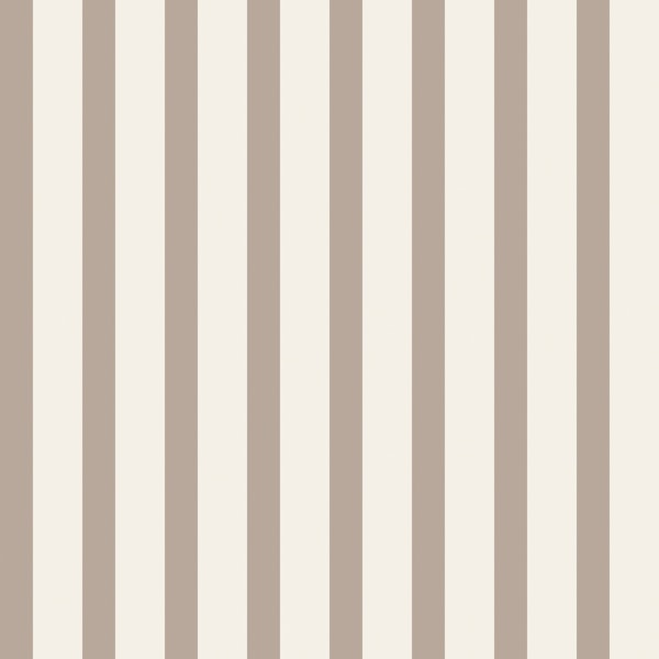 Taupe and Ivory Vertical Stripes