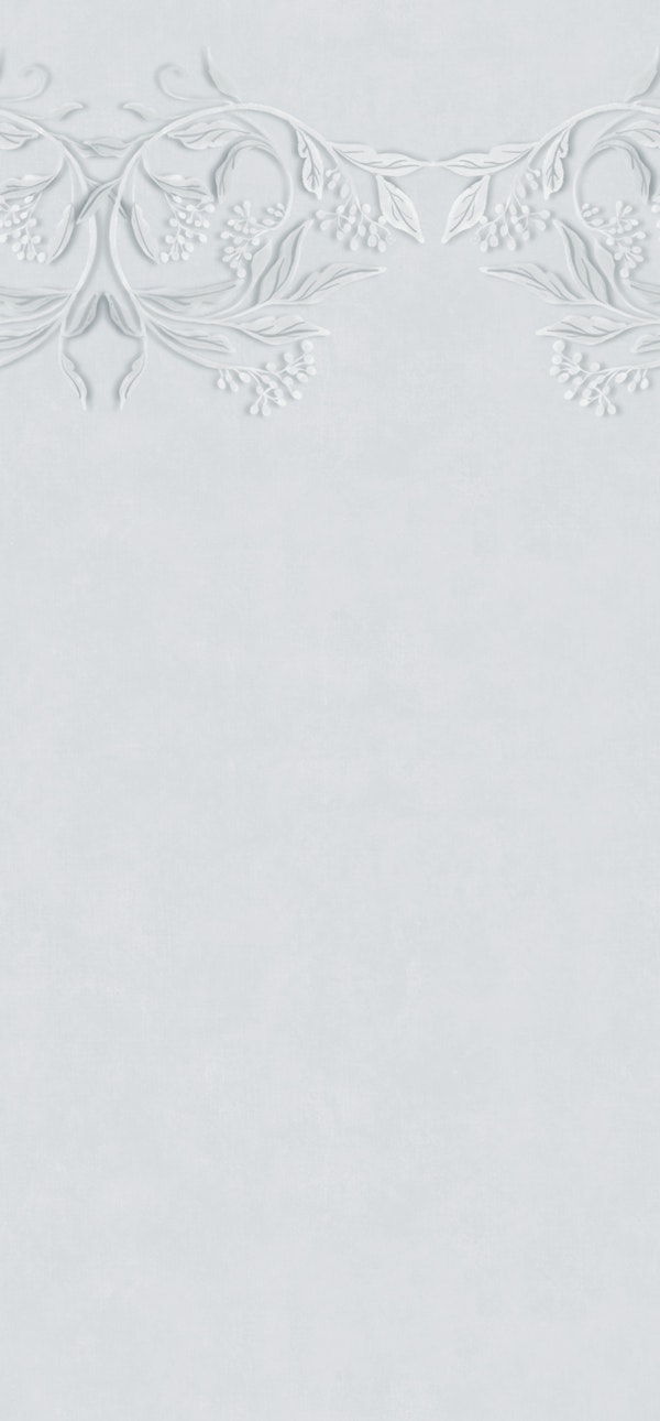 Botanical Berry Frieze - Soft Grey
