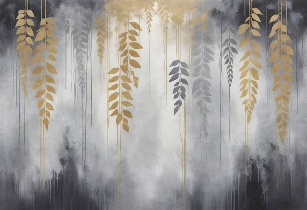 Golden Hanging Leaves Mist