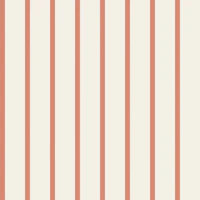 Soft Coral Cream Stripes tapeet