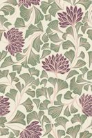 Dancing Blooms Plum Garden papel pintado