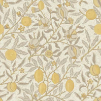 Fruit in Irish Rose - Arts & Crafts wallpaper