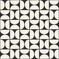 Mod Geometric Half Moons tapet
