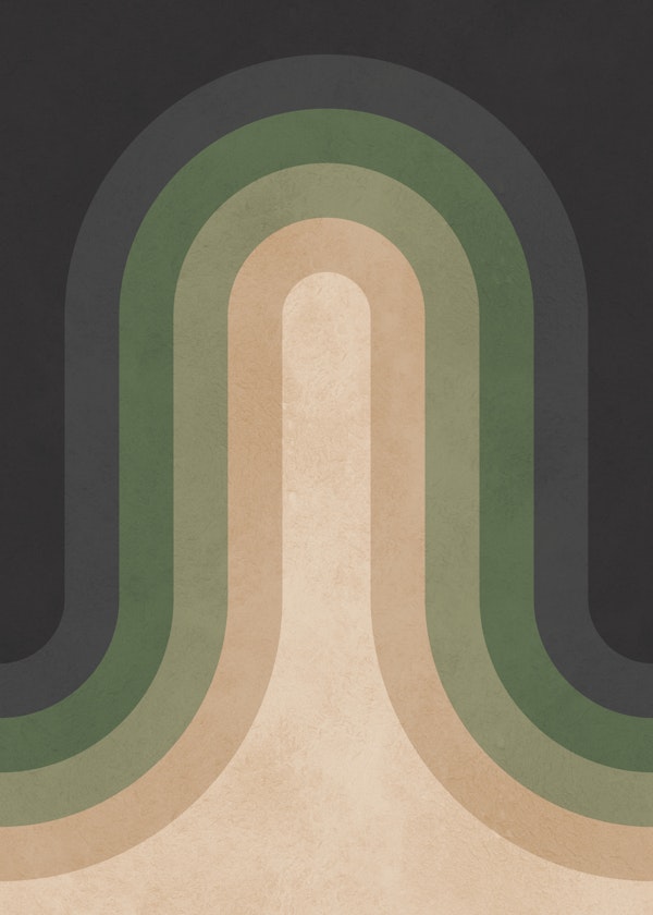 Retro Rainbow Arch Neutrals
