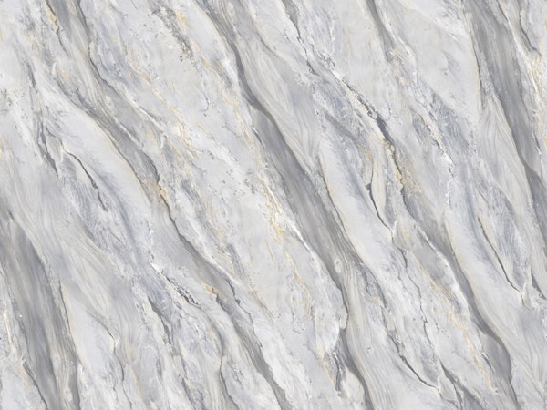 Gray Marble With Golden Streaks Stone Surface