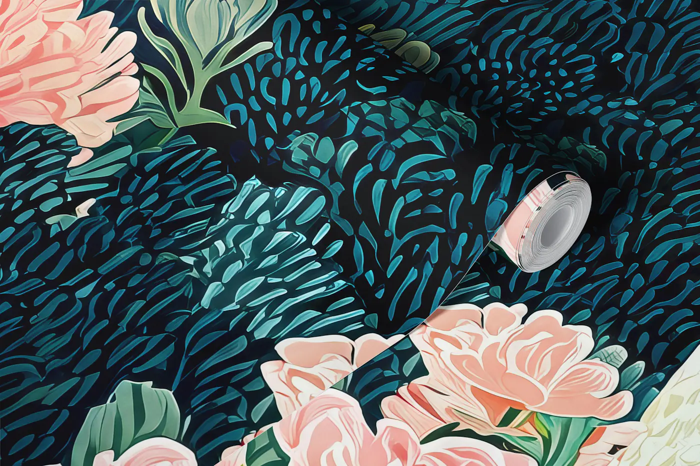 Enchanted Woodland Gathering wallpaper roll