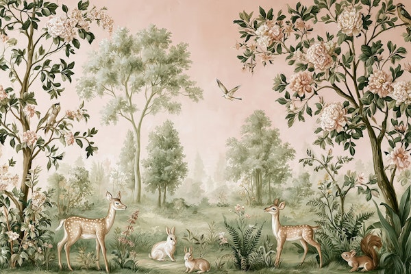 Pastel Forest Sanctuary