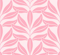 Modern Beach Leaves - Jungle - Pink 2 wallpaper