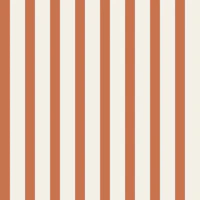 Scandi Stripe Terracotta Beige wallpaper