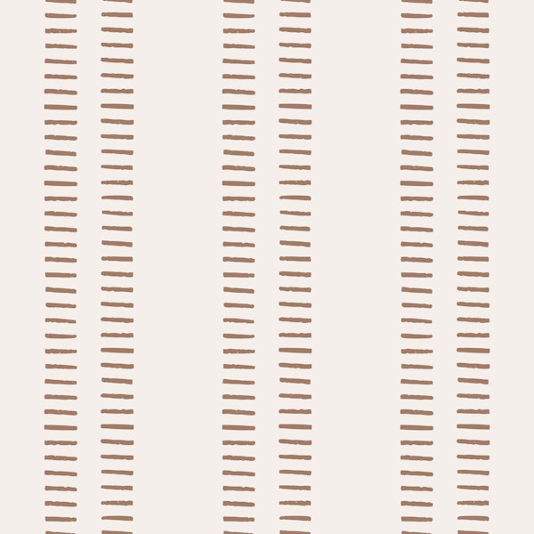 Minimal Stripe Dashes Beige Brown